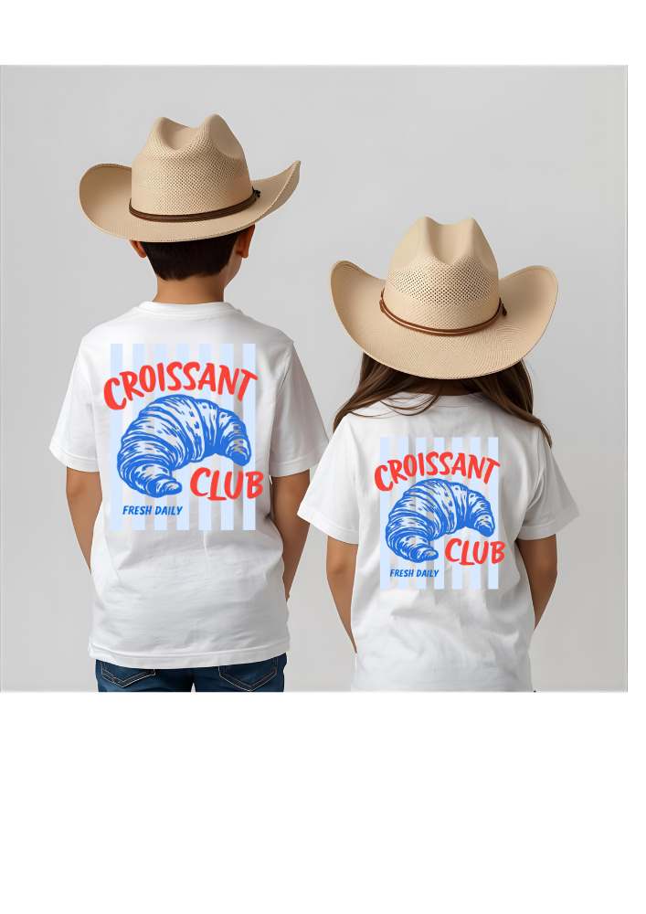 Croissant Club Graphic Tee