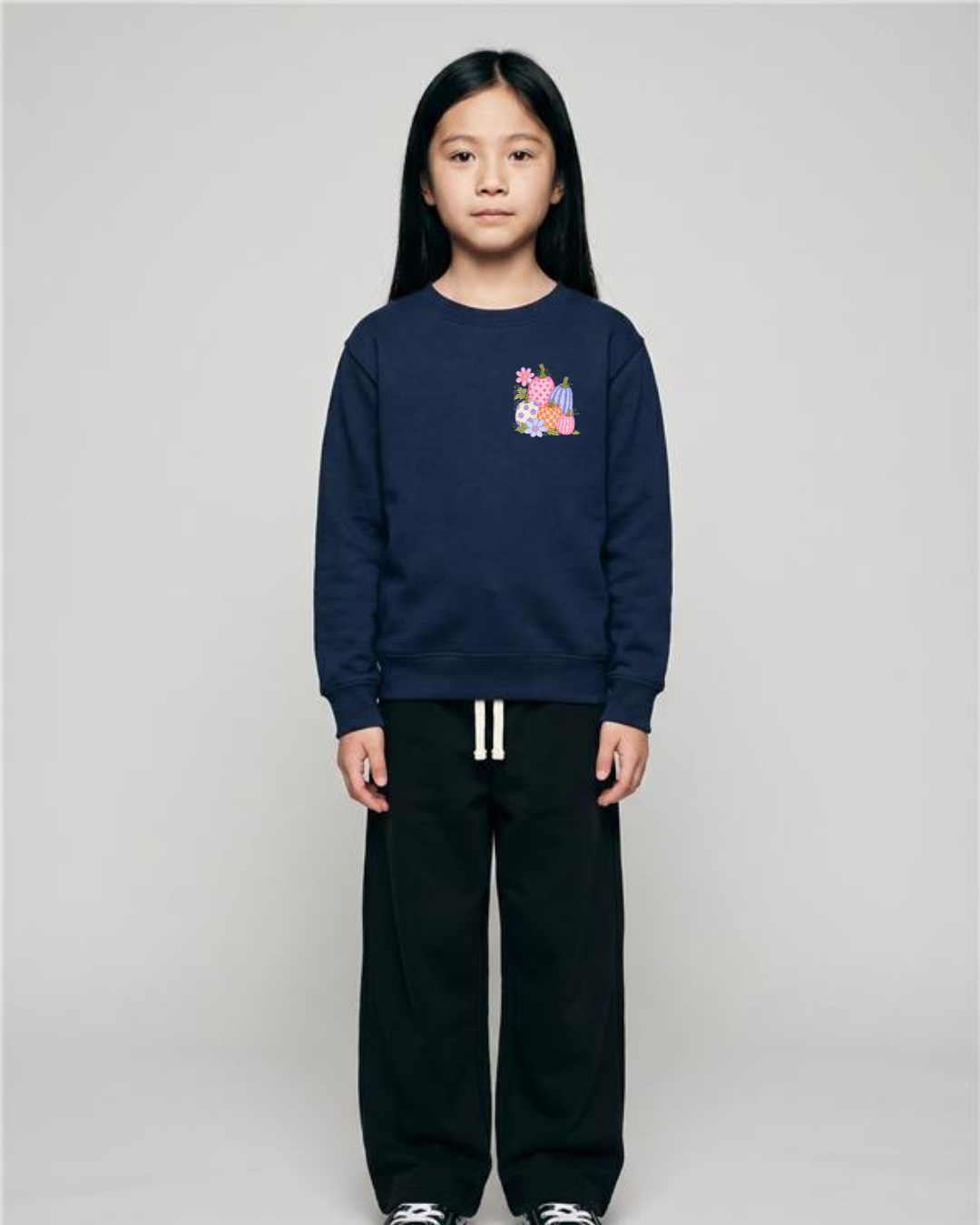 Pink Pumpkin Picking Sweatshirt