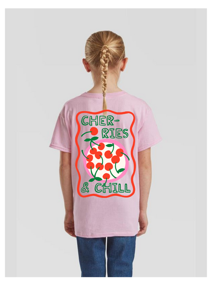 Cherries and Chill Graphic Tee