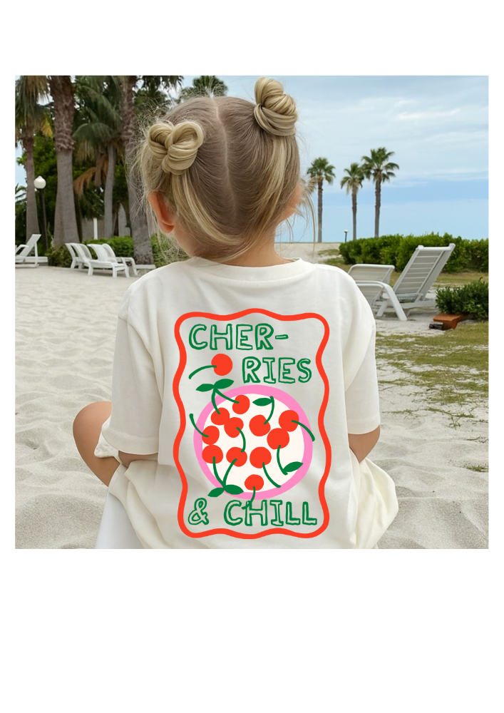 Cherries and Chill Graphic Tee