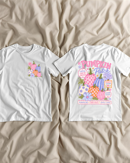 Pink Pumpkin Picking T-shirt