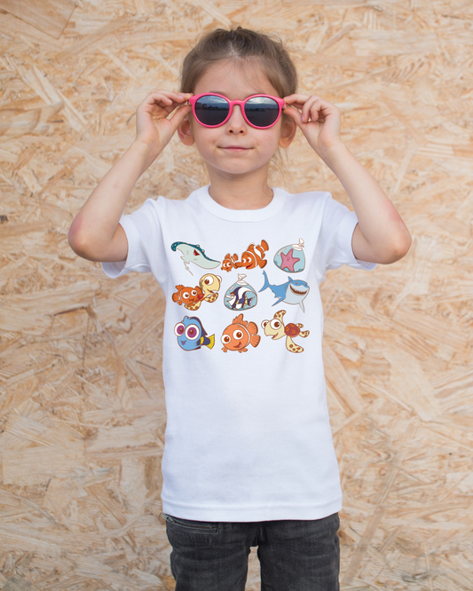 Fish Friends Children's Summer T-Shirt
