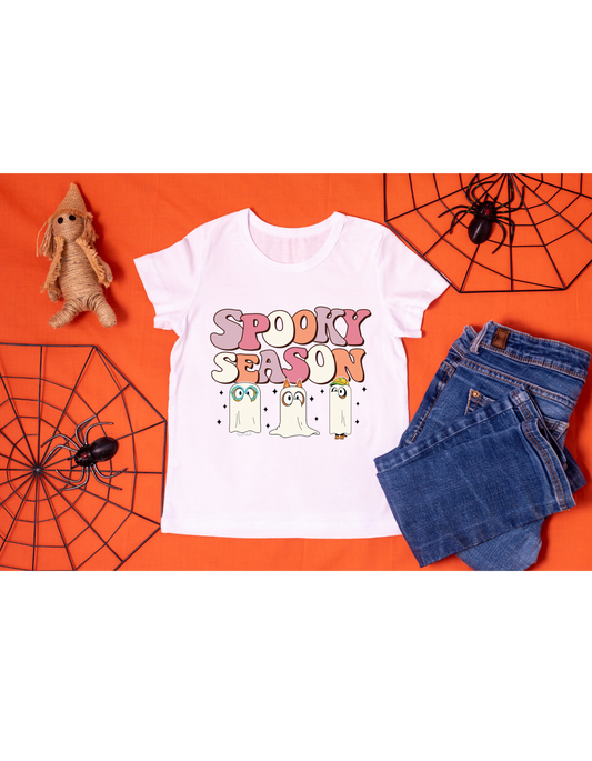 Spooky Season Bluey Inspired Children's Halloween Top
