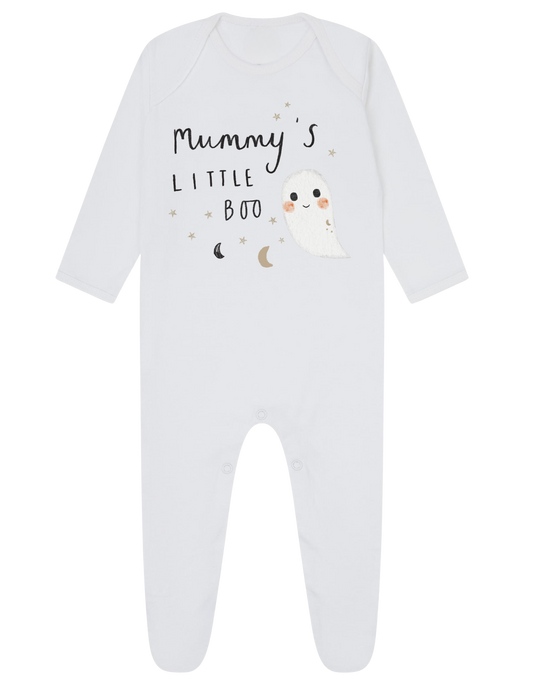 Mummy's Little Boo Baby Sleepsuit or Vest