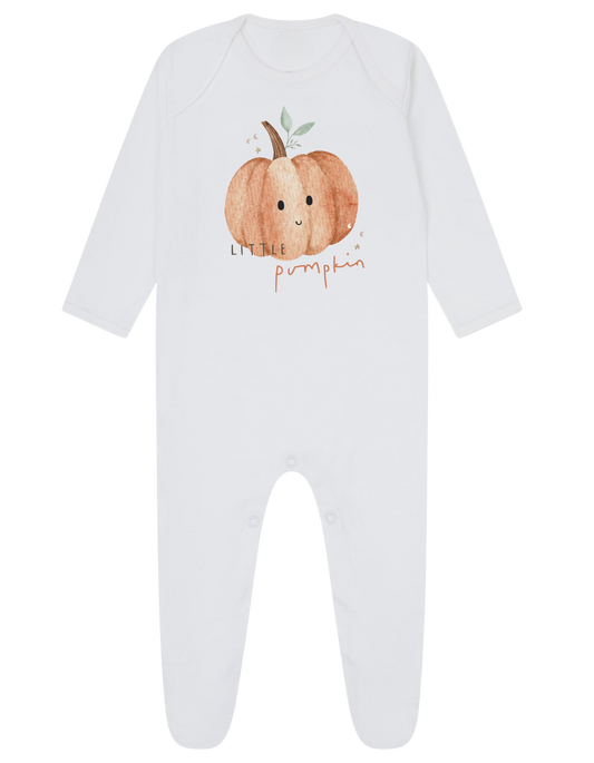 Little Pumpkin Sleepsuit or Vest