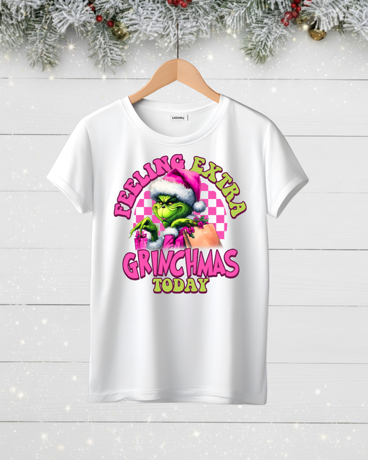 Children's Feeling Extra Grinchmas Christmas T-shirt or Sweatshirt