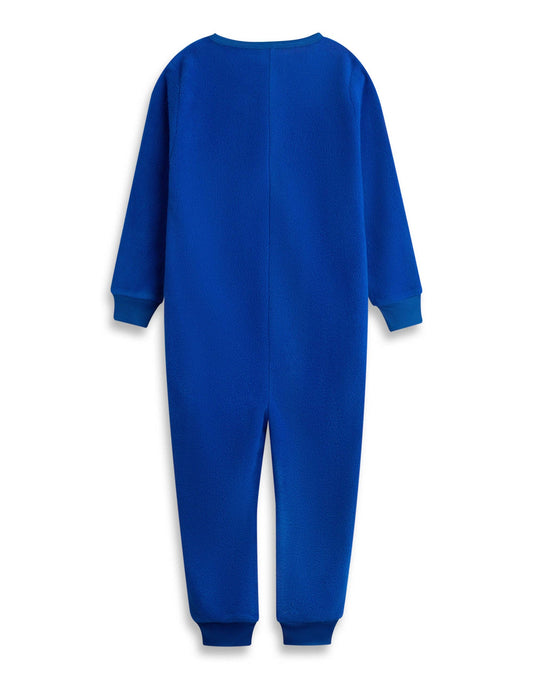 Fireman Sam Boys Blue Fire Suit Uniform Onesie