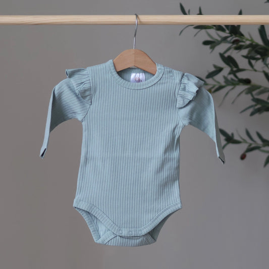 Mint Frill Bodysuit