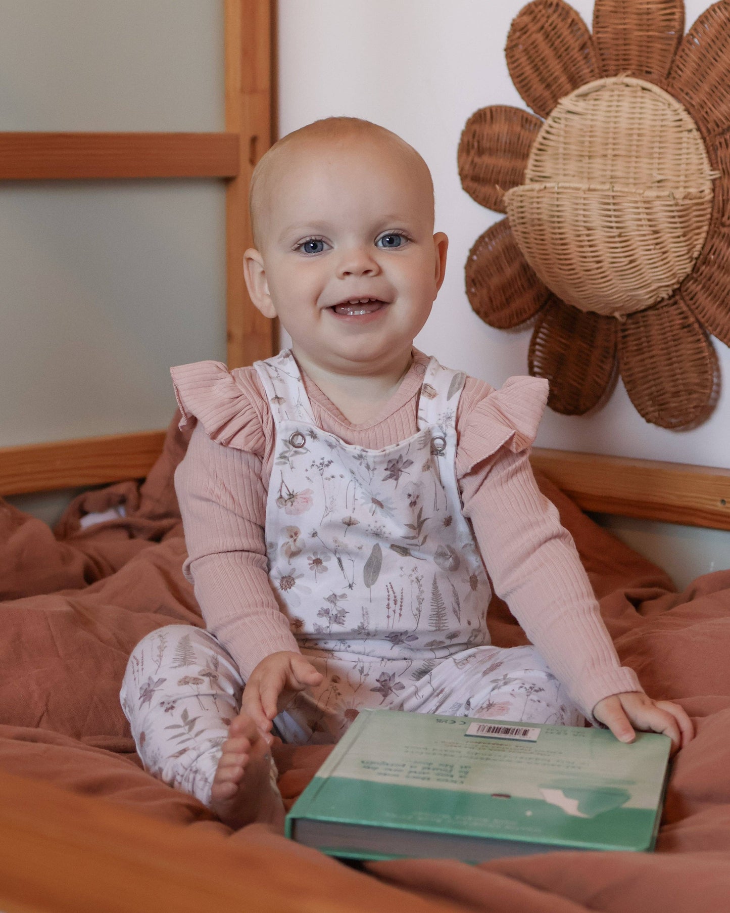 Vintage Pink Frill Bodysuit