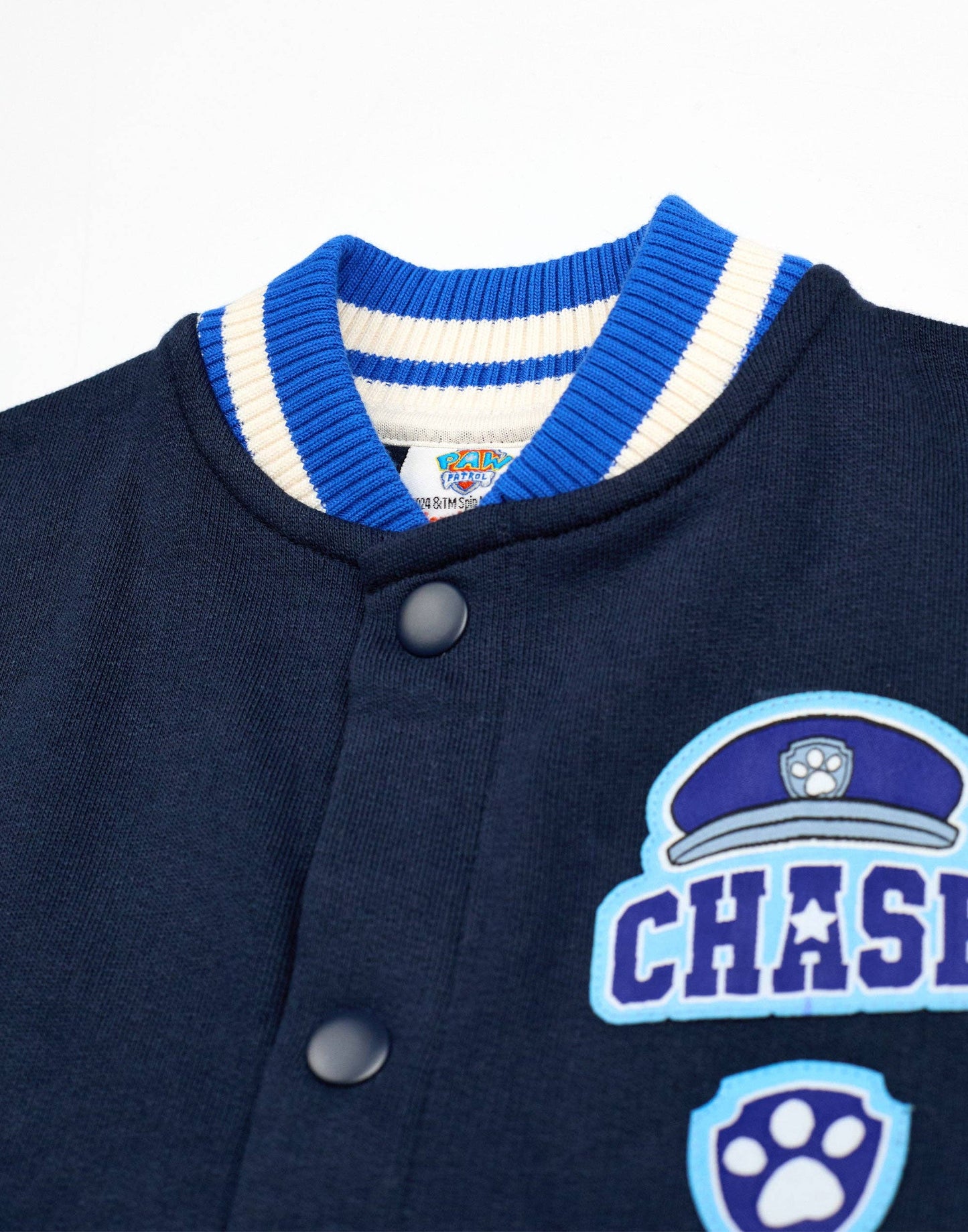 Paw Patrol Boys Blue Chase Varsity Jacket