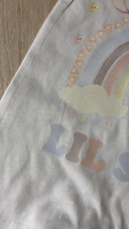 Matching Sibling Babygrow Lil Sis/Bro Top